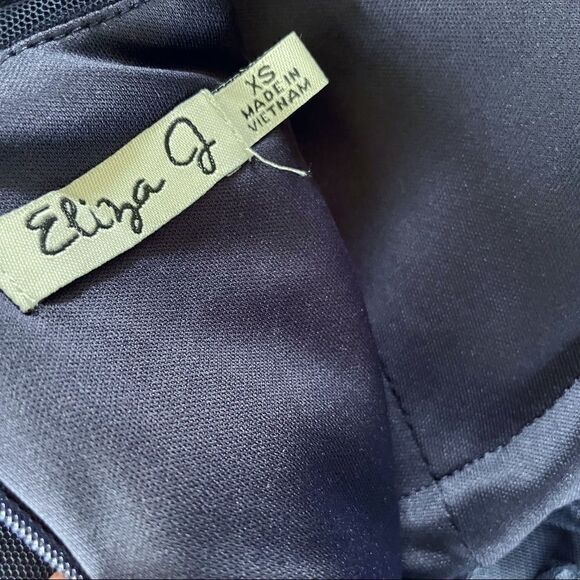 Eliza J mesh sleeveless party dress - Picture 2 of 7